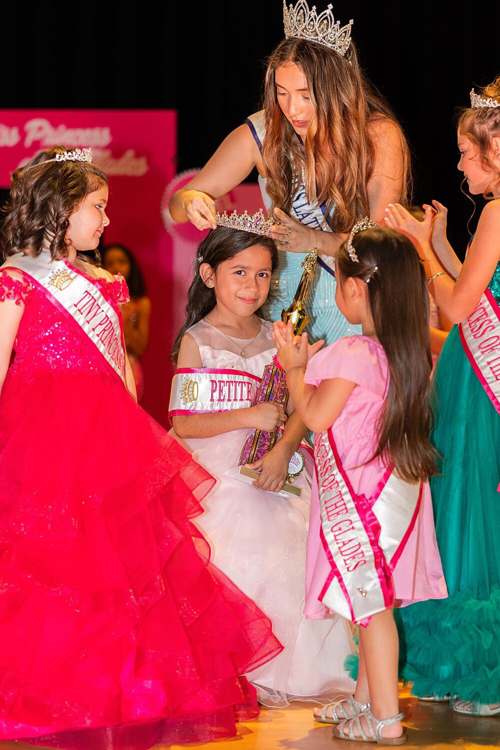 Mila Margarito was crowned the 2024 Petite Princess of the Glades. [Photo by Brenda Whitehead Photography]